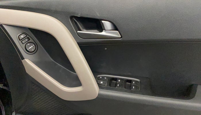 2018 Hyundai Creta SX PLUS AT 1.6 PETROL, Petrol, Automatic, 55,657 km, Driver Side Door Panels Control