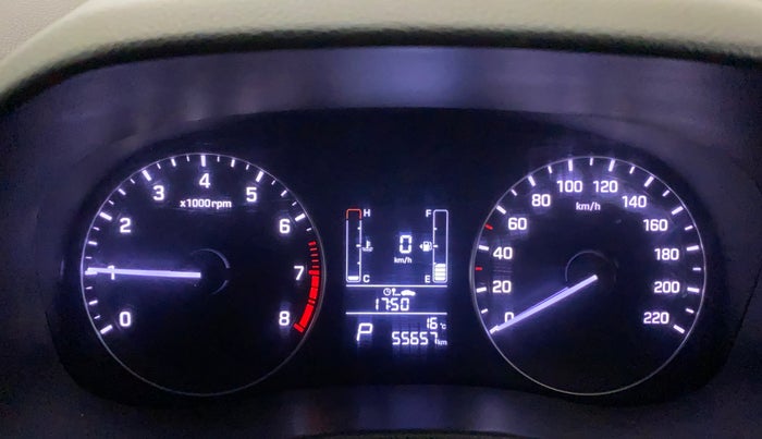 2018 Hyundai Creta SX PLUS AT 1.6 PETROL, Petrol, Automatic, 55,657 km, Odometer Image
