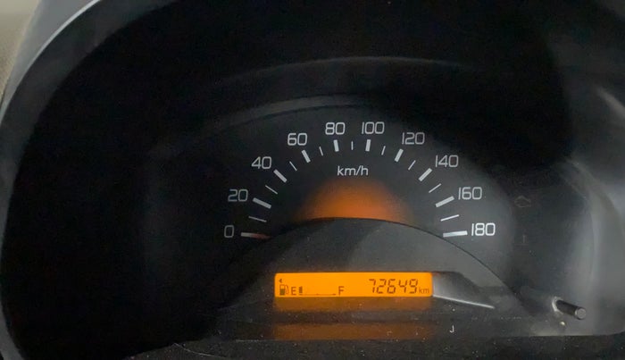 2015 Maruti Wagon R 1.0 LXI, Petrol, Manual, 72,597 km, Odometer Image