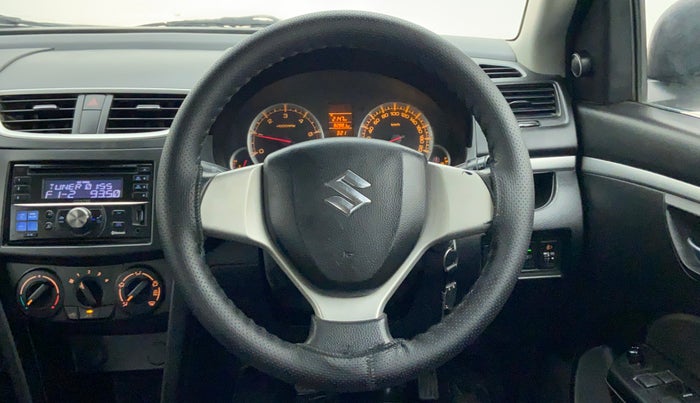 2013 Maruti Swift VDI, Diesel, Manual, Steering Wheel Close Up