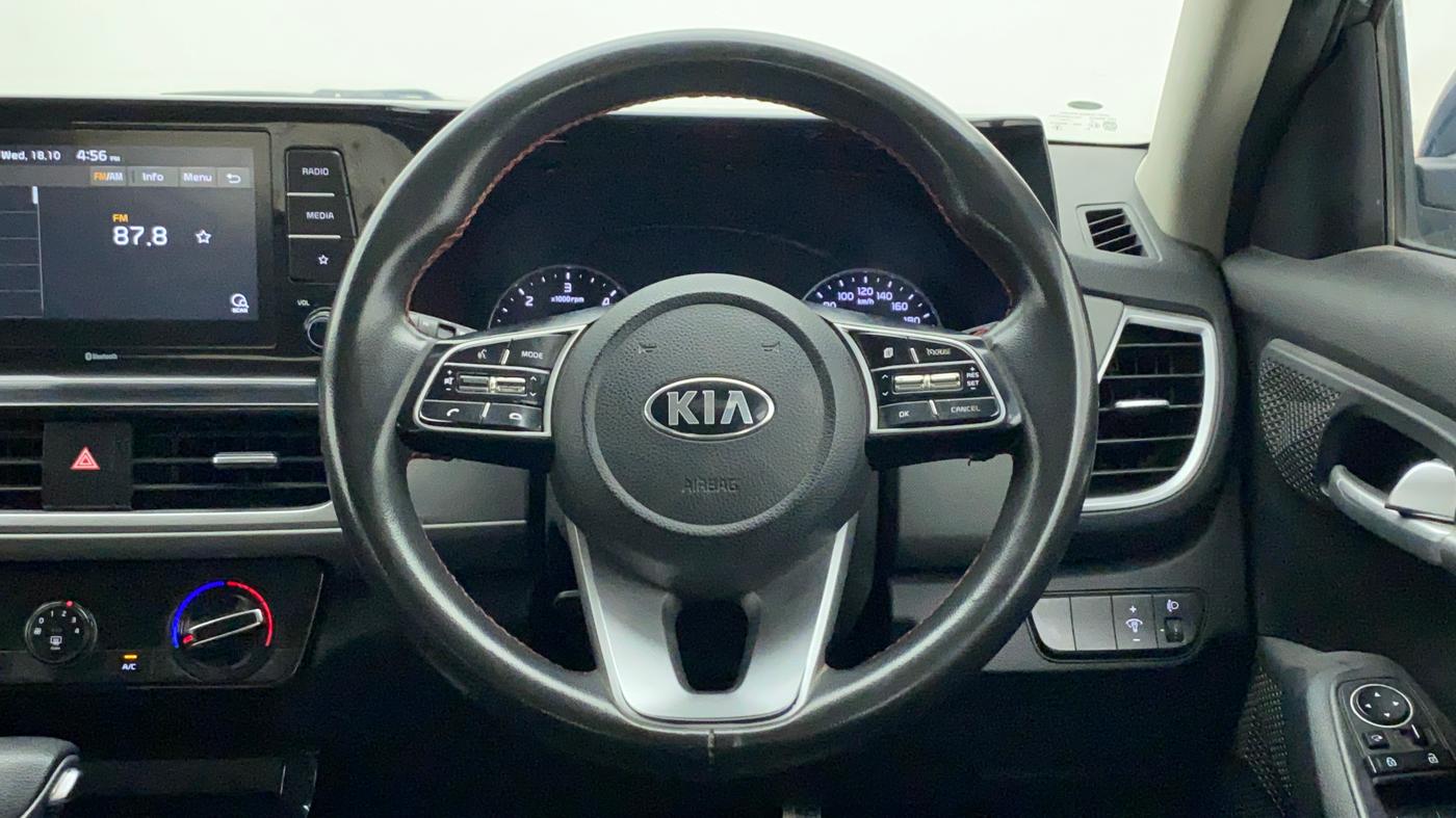 2020 KIA SELTOS HTK PLUS AT 1.5 DIESEL, Diesel, Automatic, 83,460 km, Steering Wheel Close Up