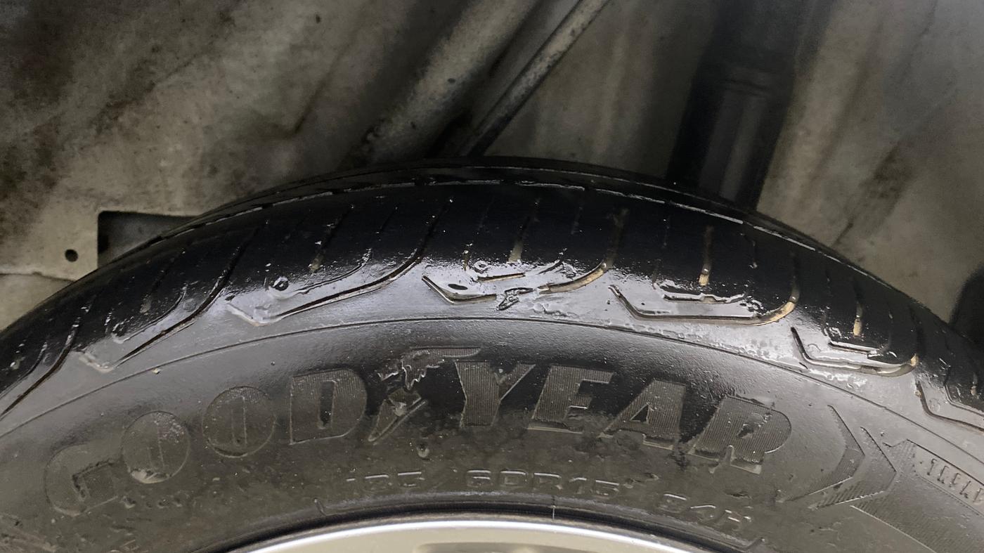 2020 Honda City 1.5L I-VTE V CVT, Petrol, Automatic, 40,390 km, Left Rear Tyre Tread