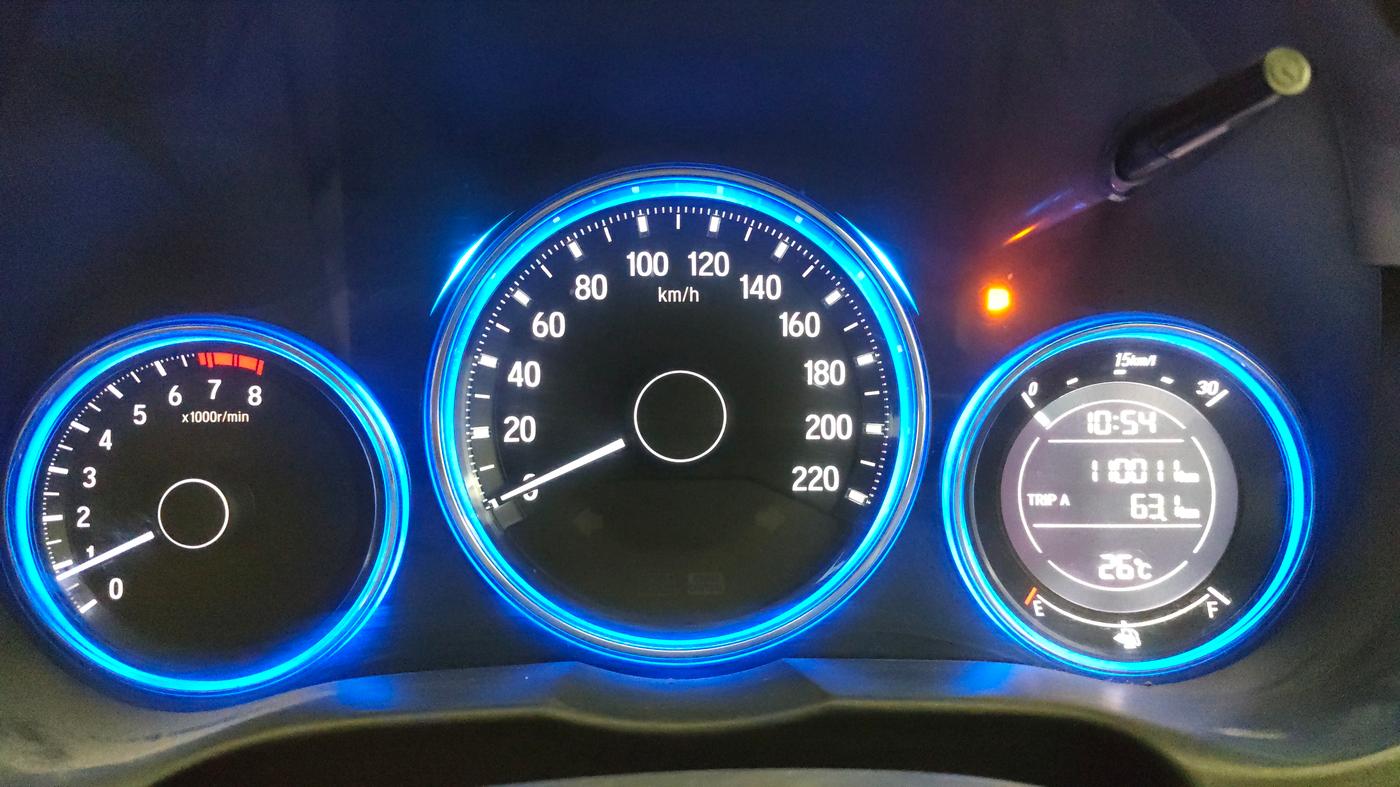 2016 Honda City 1.5L I-VTEC SV, Petrol, Manual, 1,09,987 km, Odometer Image