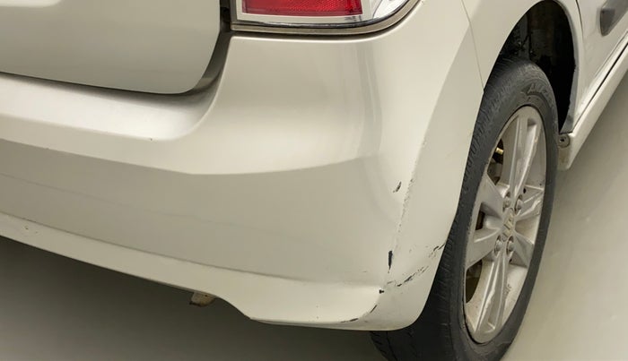 2013 Maruti Wagon R Stingray VXI, CNG, Manual, 1,16,914 km, Rear bumper - Minor scratches