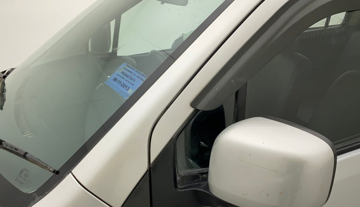 2013 Maruti Wagon R Stingray VXI, CNG, Manual, 1,16,914 km, Left A pillar - Slightly dented