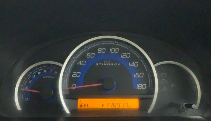 2013 Maruti Wagon R Stingray VXI, CNG, Manual, 1,16,914 km, Odometer Image