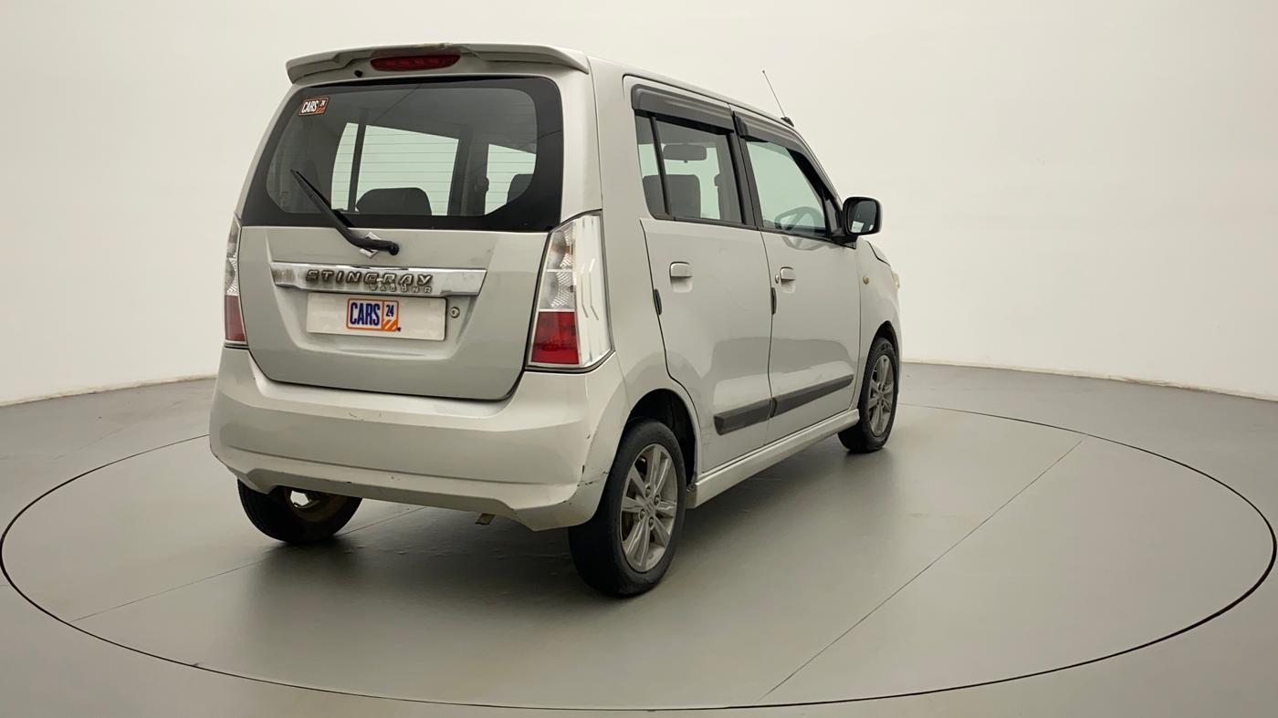 2013 Maruti Wagon R Stingray VXI, CNG, Manual, 1,16,914 km, Right Back Diagonal