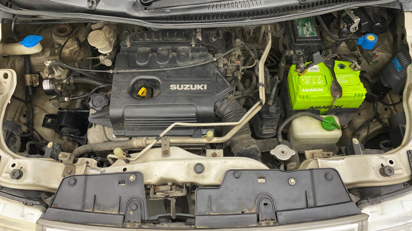 2013 Maruti Wagon R Stingray VXI, CNG, Manual, 1,16,914 km, Open Bonet