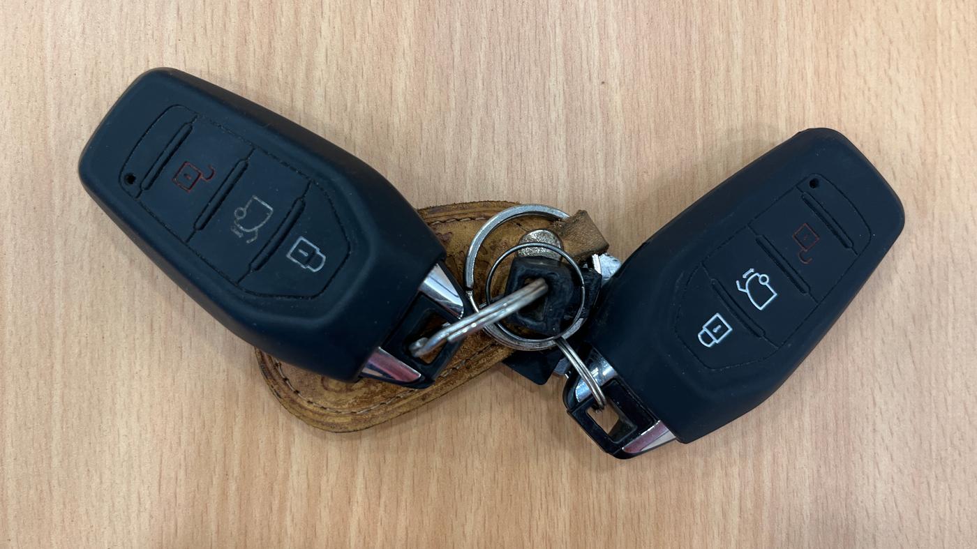 2019 Mahindra XUV500 W11, Diesel, Manual, 58,142 km, Key Close Up
