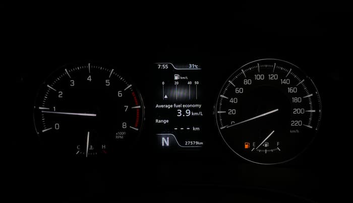 2024 Maruti Baleno ZETA 1.2 AGS, Petrol, Automatic, 27,575 km, Odometer Image