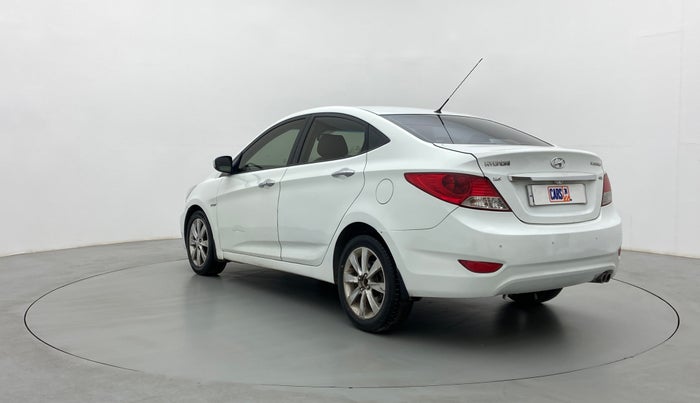 2011 Hyundai Verna FLUIDIC 1.6 VTVT SX AT, Petrol, Automatic, 71,447 km, Left Back Diagonal