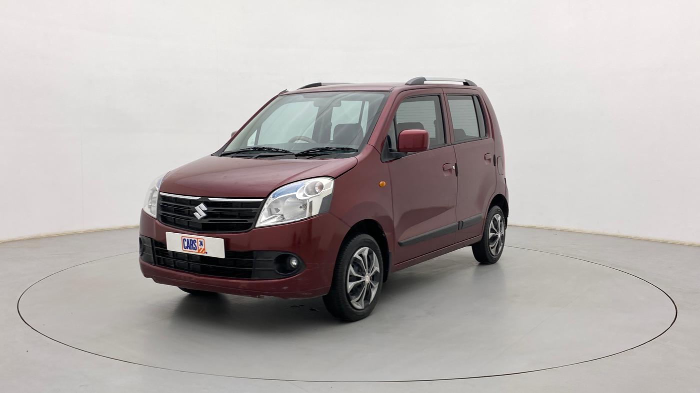 2010 Maruti Wagon R 1.0 VXI, Petrol, Manual, 67,110 km, Left Front Diagonal