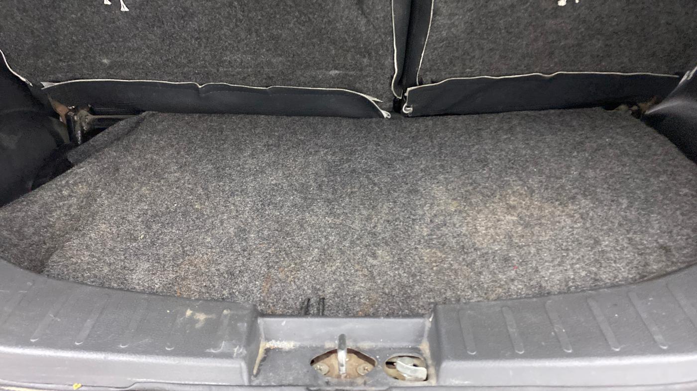 2010 Maruti Wagon R 1.0 VXI, Petrol, Manual, 67,110 km, Boot Inside