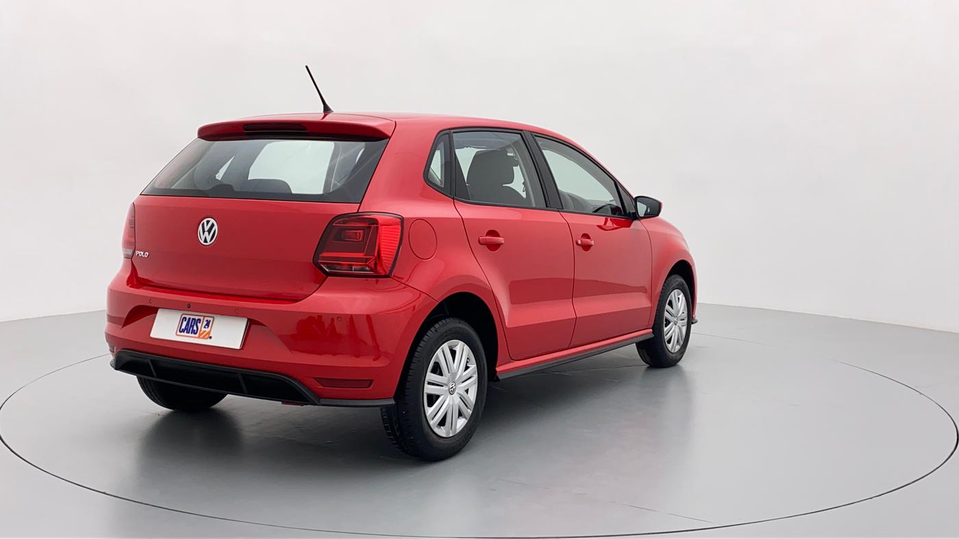 2019 Volkswagen Polo Trendline 1.0 L Petrol, Petrol, Manual, 1,579 km, Right Back Diagonal (45- Degree) View