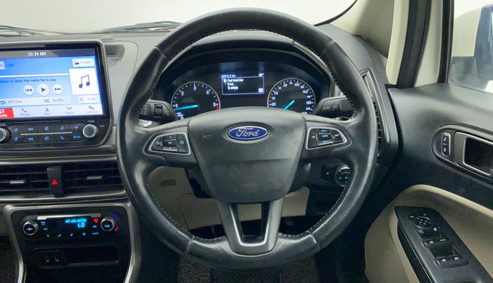 2019 Ford Ecosport TITANIUM 1.5L DIESEL, Diesel, Manual, 66,055 km, Steering Wheel Close Up