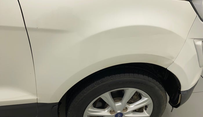 2019 Ford Ecosport TITANIUM 1.5L DIESEL, Diesel, Manual, 66,055 km, Right fender - Minor scratches