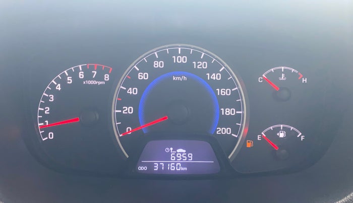 2015 Hyundai Grand i10 ASTA (O) 1.2 KAPPA VTVT, Petrol, Manual, 37,124 km, Odometer Image