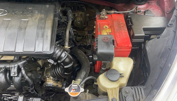 2015 Hyundai Grand i10 ASTA (O) 1.2 KAPPA VTVT, Petrol, Manual, 37,124 km, Engine View - Left