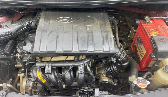 2015 Hyundai Grand i10 ASTA (O) 1.2 KAPPA VTVT, Petrol, Manual, 37,124 km, Engine View