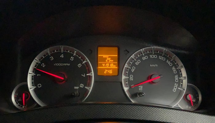 2014 Maruti Swift VXI, Petrol, Manual, 41,905 km, Odometer Image