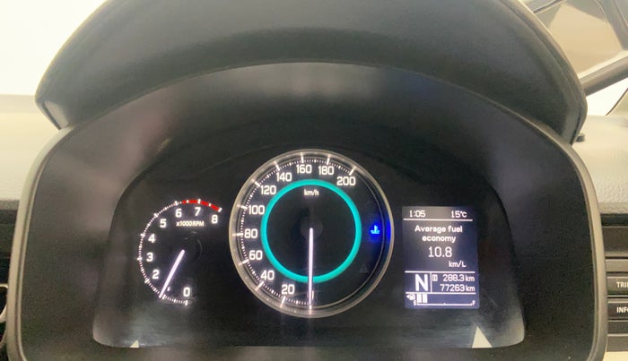 2017 Maruti IGNIS ZETA 1.2 AMT DUAL TONE, Petrol, Automatic, 77,262 km, Odometer Image