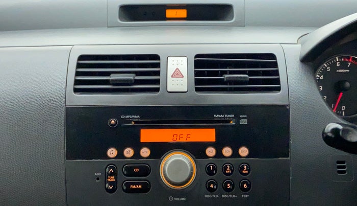2010 Maruti Swift ZXI, Petrol, Manual, 91,454 km, Infotainment System
