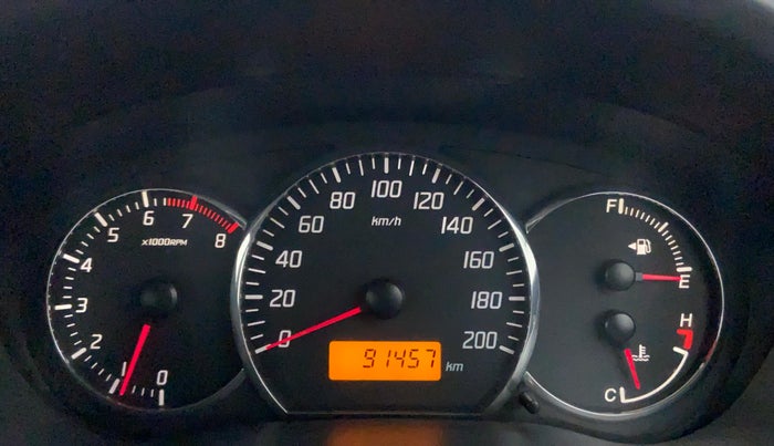 2010 Maruti Swift ZXI, Petrol, Manual, 91,454 km, Odometer Image