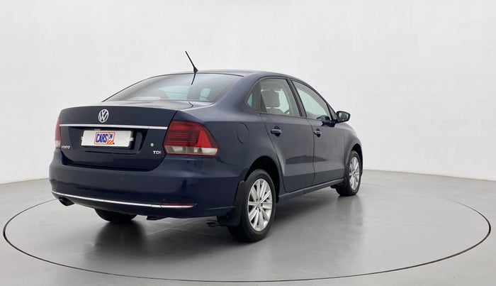 2015 Volkswagen Vento HIGHLINE DIESEL 1.5, Diesel, Manual, 81,113 km, Right Back Diagonal