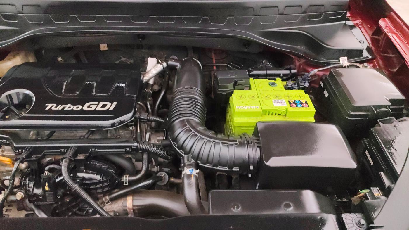 2021 KIA SONET HTX 1.0 IMT, Petrol, Manual, 51,241 km, Engine View - Left