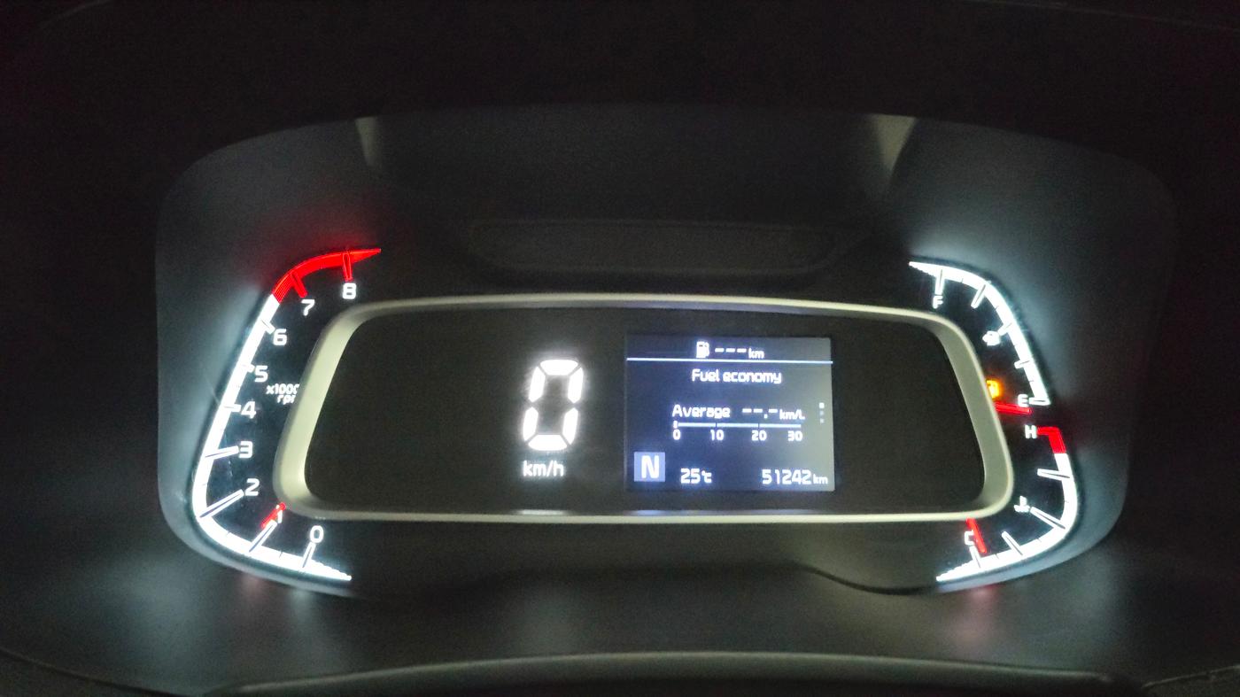 2021 KIA SONET HTX 1.0 IMT, Petrol, Manual, 51,241 km, Odometer Image