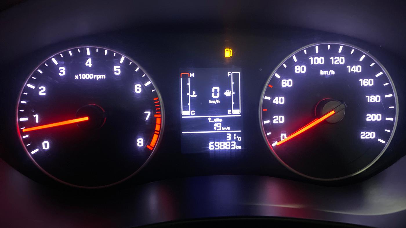 2018 Hyundai Elite i20 ASTA 1.2, Petrol, Manual, 69,869 km, Odometer Image