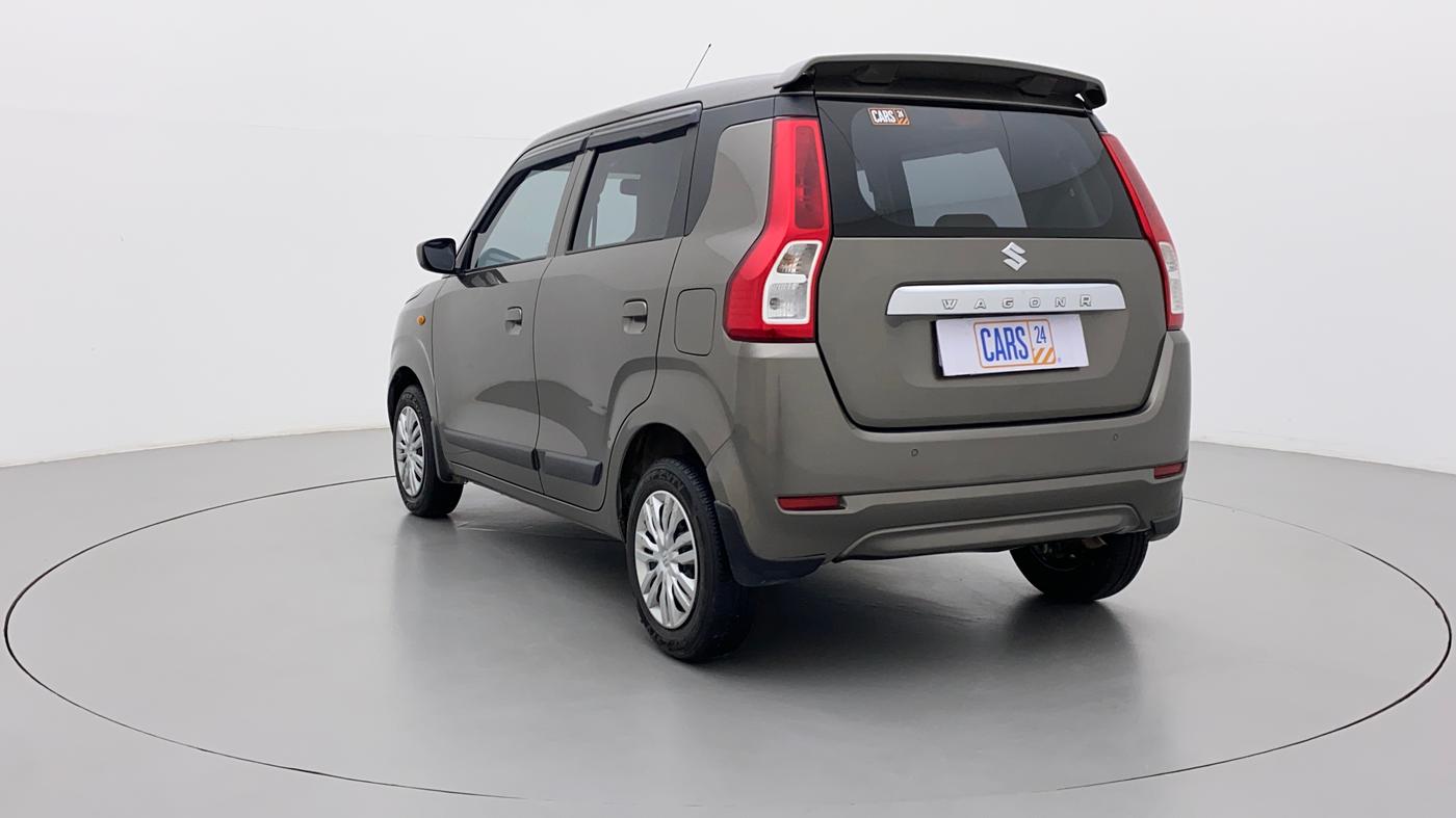 2019 Maruti New Wagon-R VXI 1.0 AMT, Petrol, Automatic, 32,605 km, Left Back Diagonal