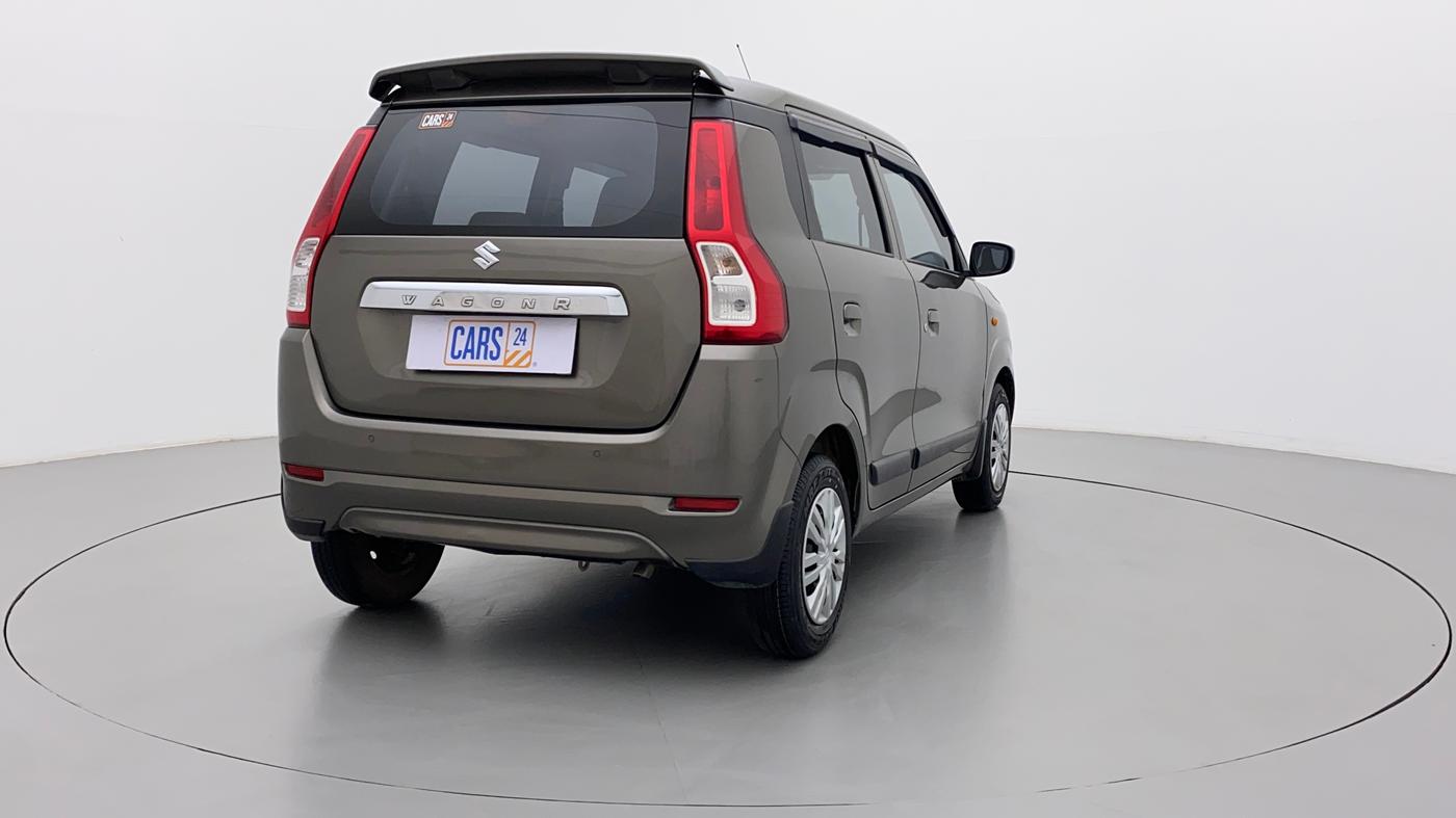 2019 Maruti New Wagon-R VXI 1.0 AMT, Petrol, Automatic, 32,605 km, Right Back Diagonal