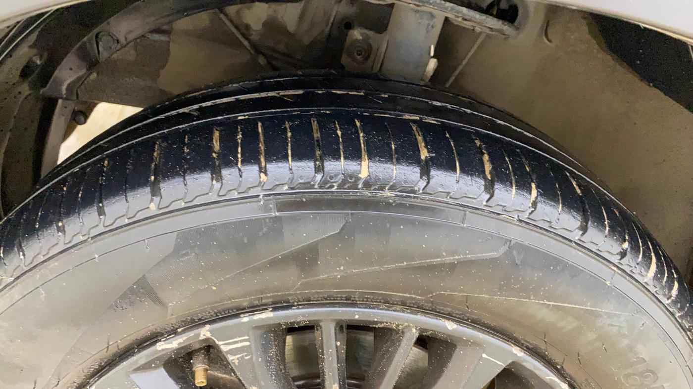 2021 Maruti XL6 ZETA MT, Petrol, Manual, 81,774 km, Left Front Tyre Tread