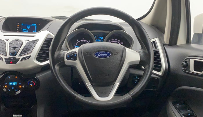 2015 Ford Ecosport TITANIUM 1.5L DIESEL (OPT), Diesel, Manual, 1,31,512 km, Steering Wheel Close Up