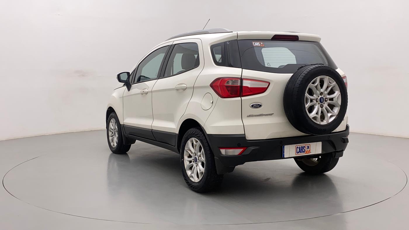 2015 Ford Ecosport TITANIUM 1.5L DIESEL (OPT), Diesel, Manual, 1,31,512 km, Left Back Diagonal