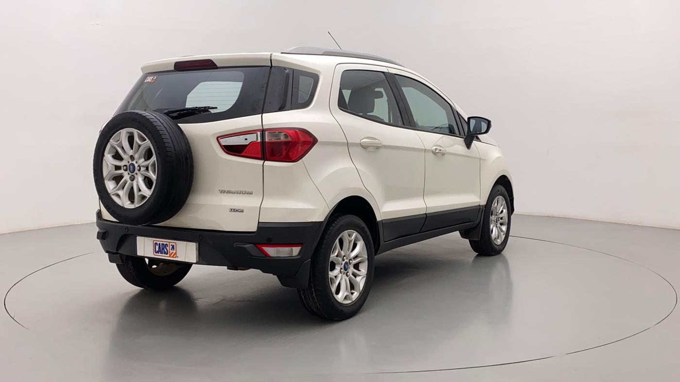 2015 Ford Ecosport TITANIUM 1.5L DIESEL (OPT), Diesel, Manual, 1,31,512 km, Right Back Diagonal