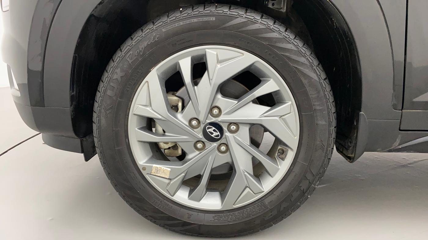 2021 Hyundai Creta SX (O) 1.4 TURBO DCT, Petrol, Automatic, 27,005 km, Left Front Wheel