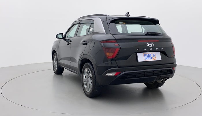 2021 Hyundai Creta SX (O) 1.4 TURBO DCT, Petrol, Automatic, 27,005 km, Left Back Diagonal