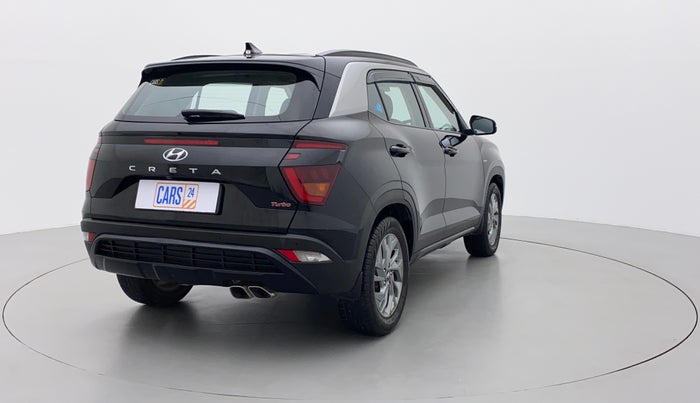 2021 Hyundai Creta SX (O) 1.4 TURBO DCT, Petrol, Automatic, 27,005 km, Right Back Diagonal