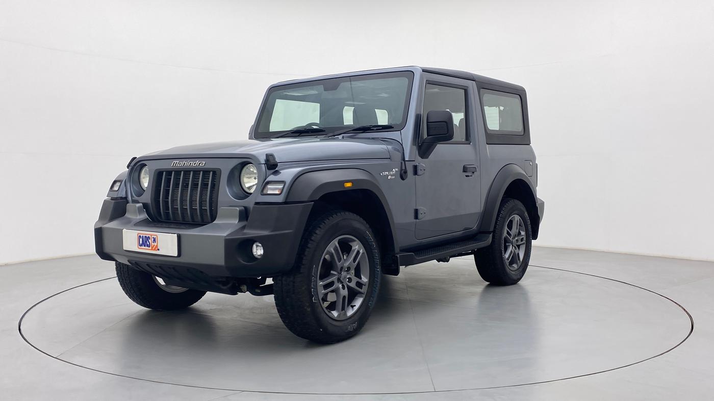 2021 Mahindra Thar LX PETROL AT 4WD, Petrol, Automatic, 4,051 km, Left Front Diagonal