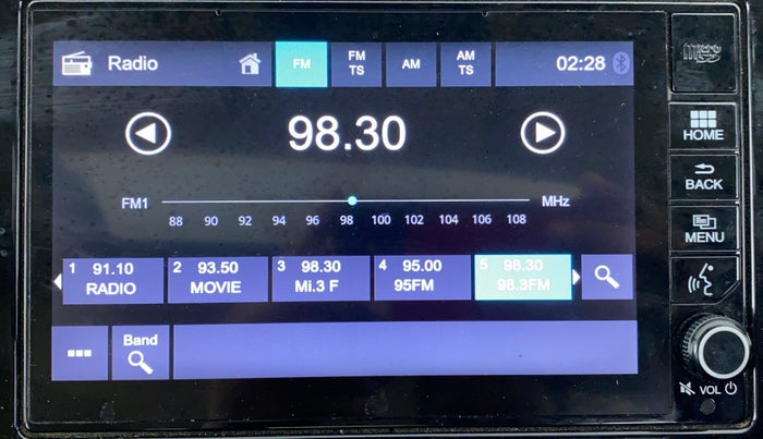 2017 Honda City ZX CVT, Petrol, Automatic, 33,218 km, Infotainment System