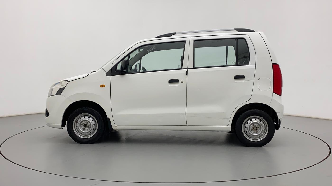2012 Maruti Wagon R 1.0 LXI, CNG, Manual, 92,437 km, Left Side