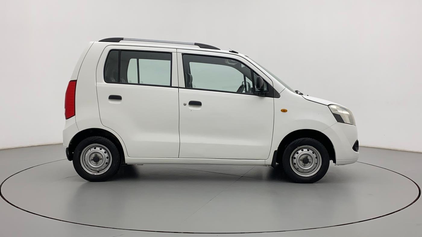 2012 Maruti Wagon R 1.0 LXI, CNG, Manual, 92,437 km, Right Side View