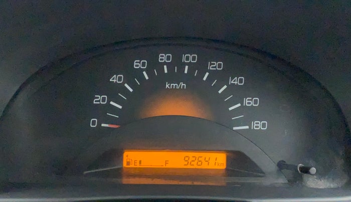 2012 Maruti Wagon R 1.0 LXI, CNG, Manual, 92,437 km, Odometer Image