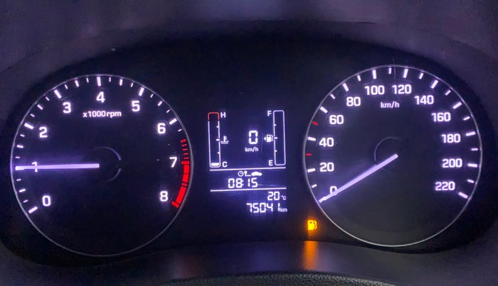 2016 Hyundai Creta SX PLUS 1.6 PETROL, Petrol, Manual, 75,041 km, Odometer Image