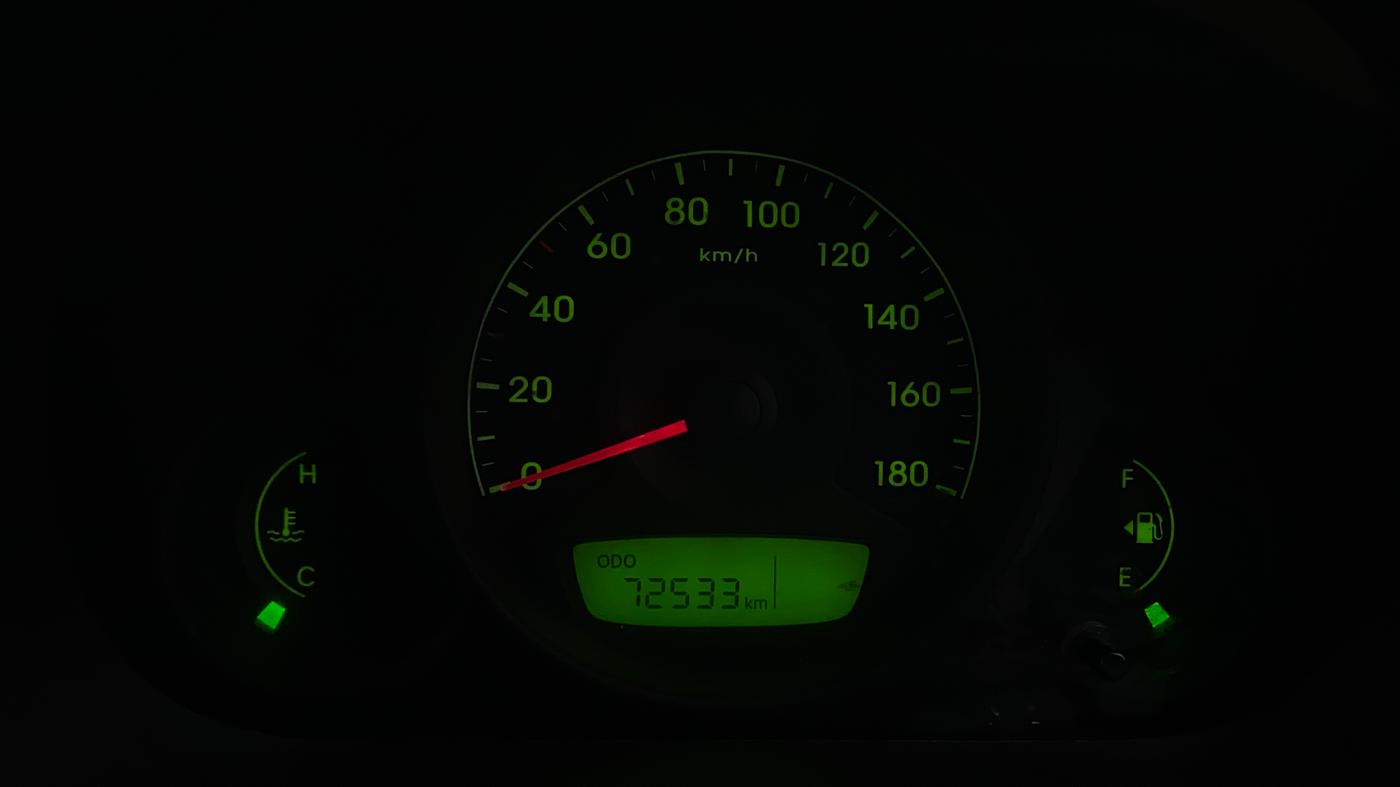 2013 Hyundai Eon ERA +, Petrol, Manual, 72,522 km, Odometer Image