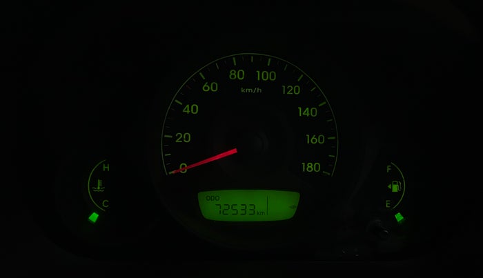 2013 Hyundai Eon ERA +, Petrol, Manual, 72,522 km, Odometer Image