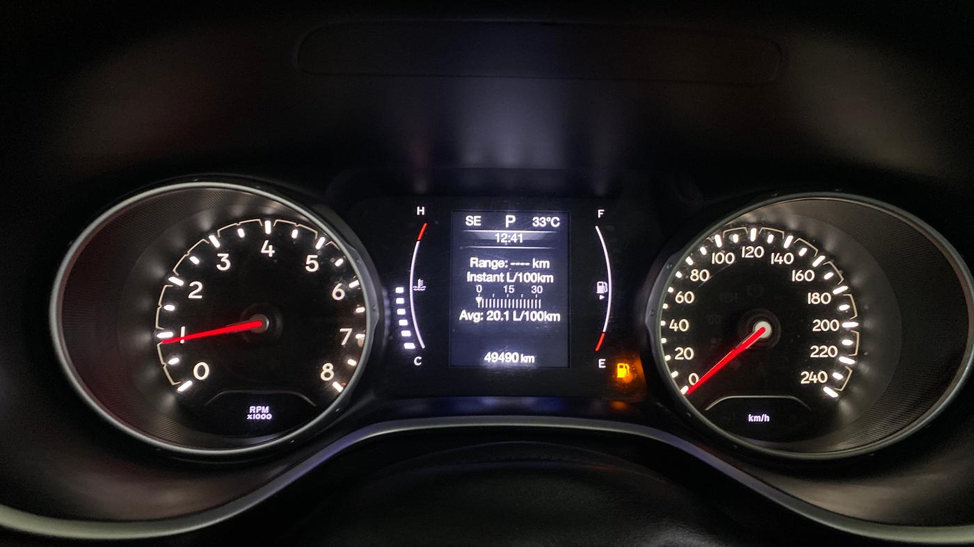 2018 Jeep Compass LIMITED 1.4 PETROL AT, Petrol, Automatic, 49,324 km, Odometer Image