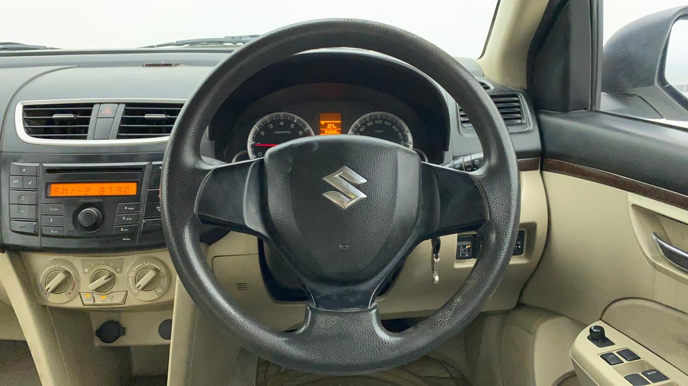 2012 Maruti Swift Dzire VXI, CNG, Manual, 96,868 km, Steering Wheel Close Up